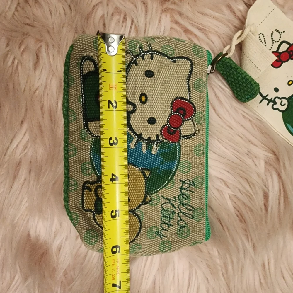 Loungefly Hello Kitty Peace eco Earth Day 2009 Rare makeup bag /coin purse